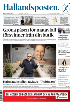 Cover of Hallandsposten