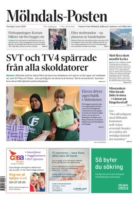 Cover of Molndals-Posten