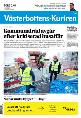Cover of Vasterbottens-Kuriren