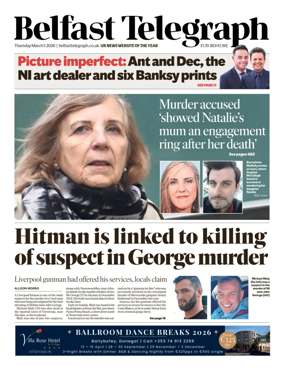 Cover of Belfast Telegraph