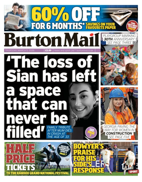 Cover of Burton Mail