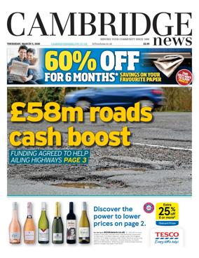 Cover of Cambridge News
