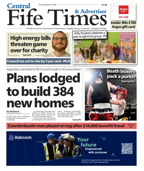 Cover of Central Fife Times