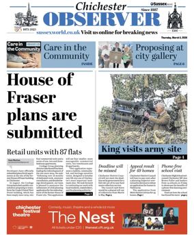 Cover of Chichester Observer