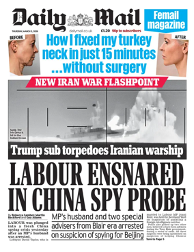 Cover of Daily Mail