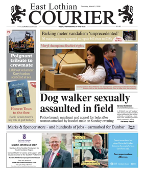 Cover of East Lothian Courier