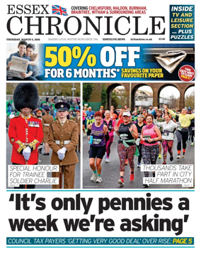 Cover of Essex Chronicle