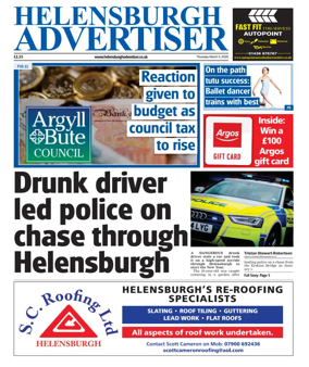 Cover of Helensburgh Advertiser