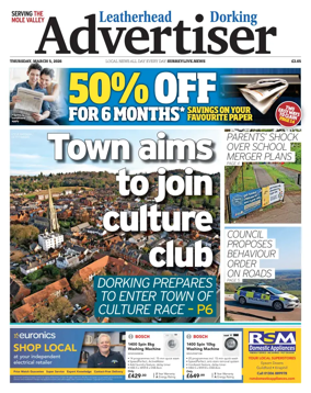 Cover of Leatherhead & Dorking Advertiser