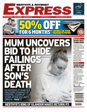 Cover of Merthyr Express