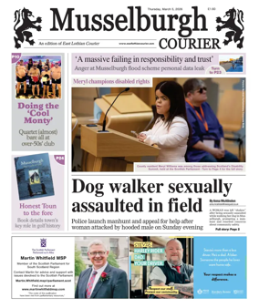Cover of Musselburgh Courier