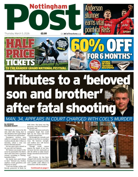 Cover of Nottingham Post