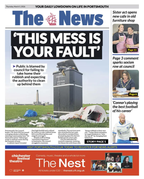 Cover of Portsmouth News