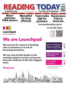 Cover of Reading Today