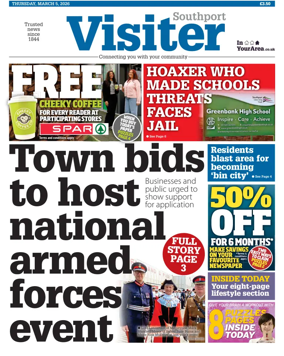 Cover of Southport Visiter