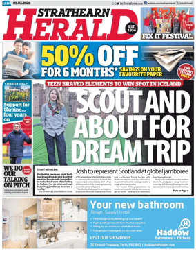 Cover of Strathearn Herald