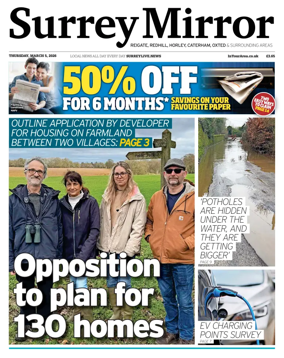 Cover of Surrey Mirror