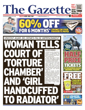 Cover of Teesside Evening Gazette