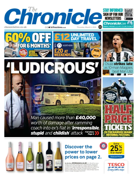 Cover of The Chronicle (South Tyneside and Durham)