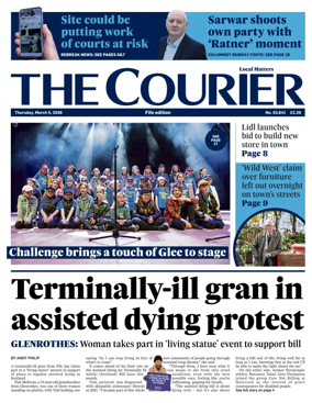 Cover of The Courier & Advertiser (Fife Edition)