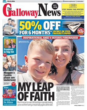 Cover of The Galloway News