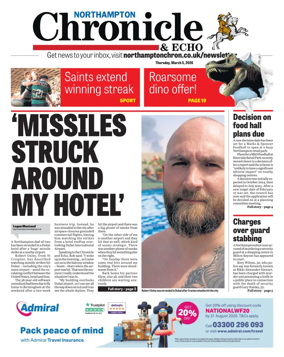 Cover of The Northampton Chronicle and Echo