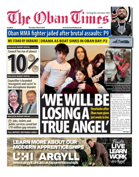 Cover of The Oban Times