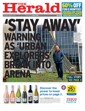 Cover of The Plymouth Herald