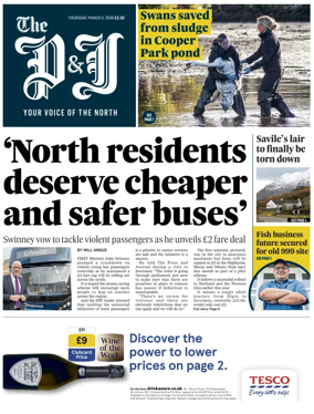 Cover of The Press and Journal (Inverness Highlands and Islands)