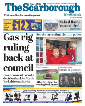 Cover of The Scarborough News