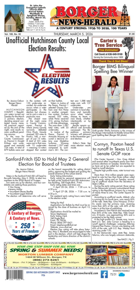 Cover of Borger News-Herald