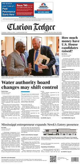 Cover of Clarion Ledger