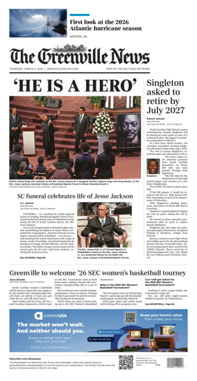 Cover of The Greenville News
