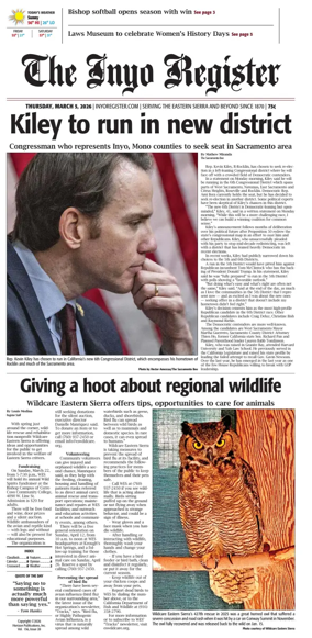 Cover of Inyo Register