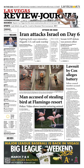 Cover of Las Vegas Review-Journal