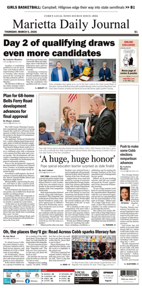 Cover of Marietta Daily Journal