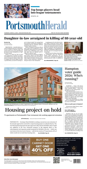 Cover of Portsmouth Herald