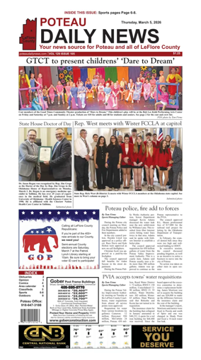 Cover of Poteau Daily News