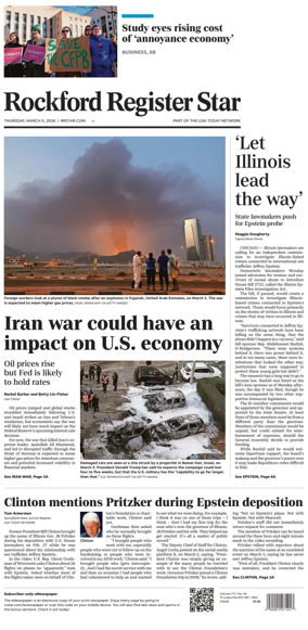 Cover of Rockford Register Star