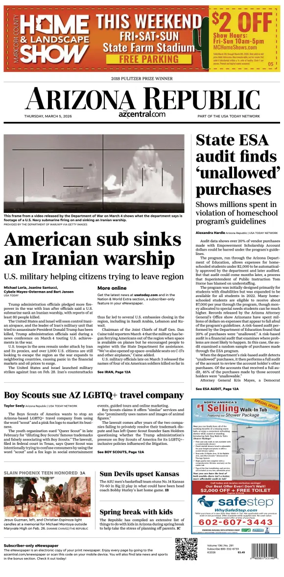 Cover of The Arizona Republic