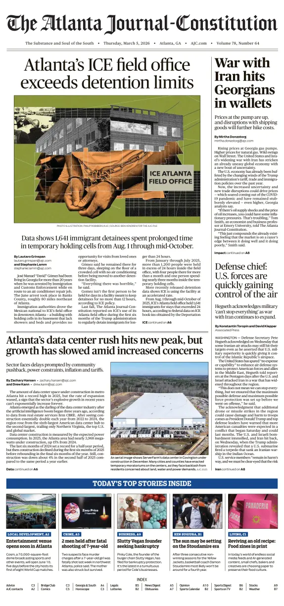 Cover of The Atlanta Journal-Constitution