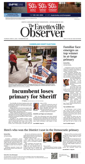 Cover of The Fayetteville Observer