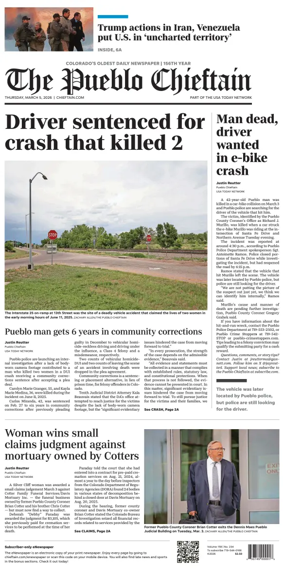 Cover of The Pueblo Chieftain