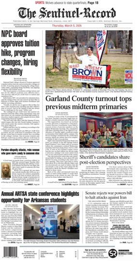 Cover of The Sentinel-Record