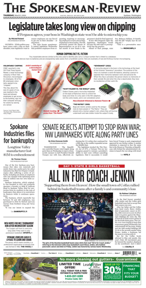 Cover of The Spokesman-Review (Spokane)