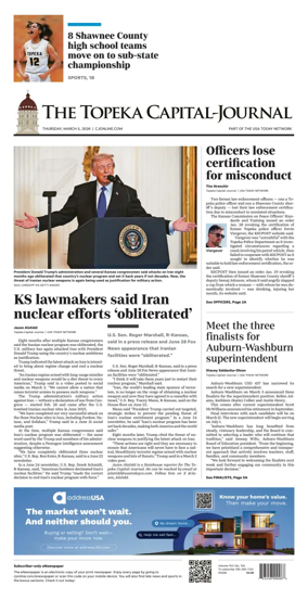 Cover of The Topeka Capital-Journal