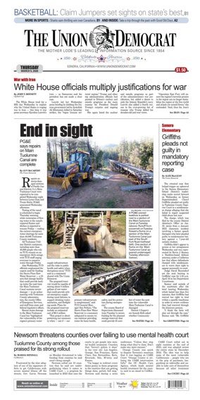 Cover of The Union Democrat