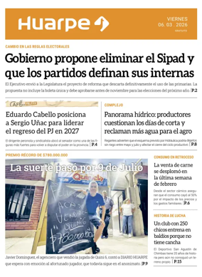 Cover of Diario Huarpe