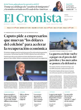 Cover of El Cronista