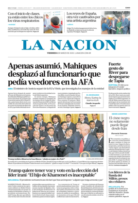 Cover of La Nacion